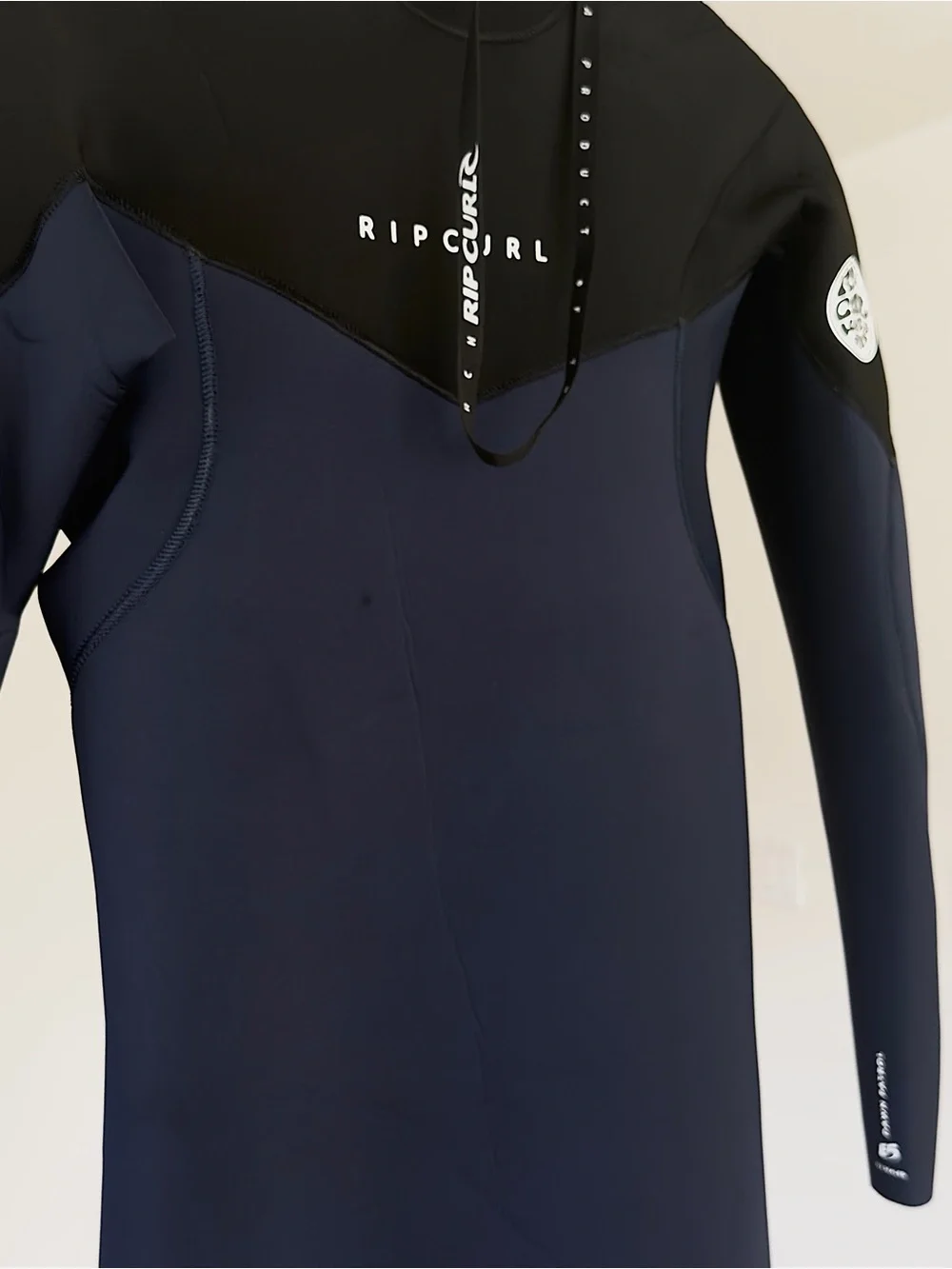 RIP CURL Men's 3/2 DAWN PATROLLING Back-Zip Wetsuit E5 Flash/Lining Lt